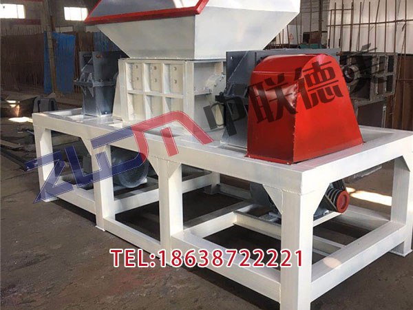 遼寧雙軸金屬撕碎機視頻