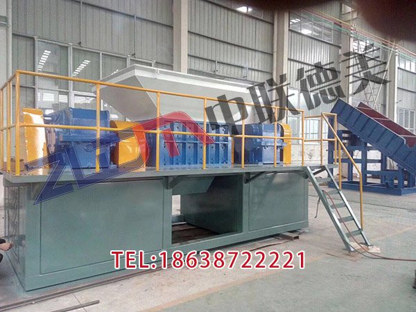 遼寧雙軸木材撕碎機視頻