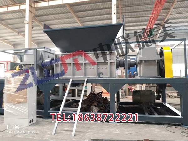 北京大型編織袋撕碎機生產視頻