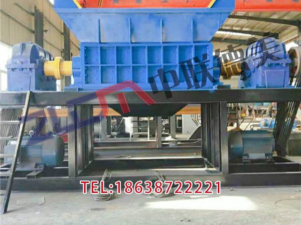 北京大型編織袋撕碎機生產視頻