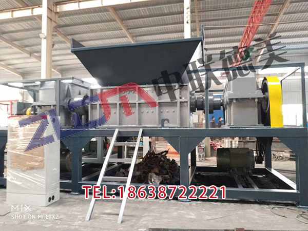 吉林塑料編織袋撕碎機(jī)生產(chǎn)視頻